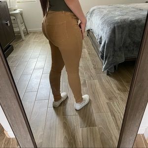 Khaki Skinny jeans